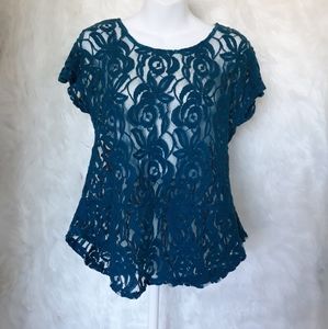 Pins and Needles Lace Top